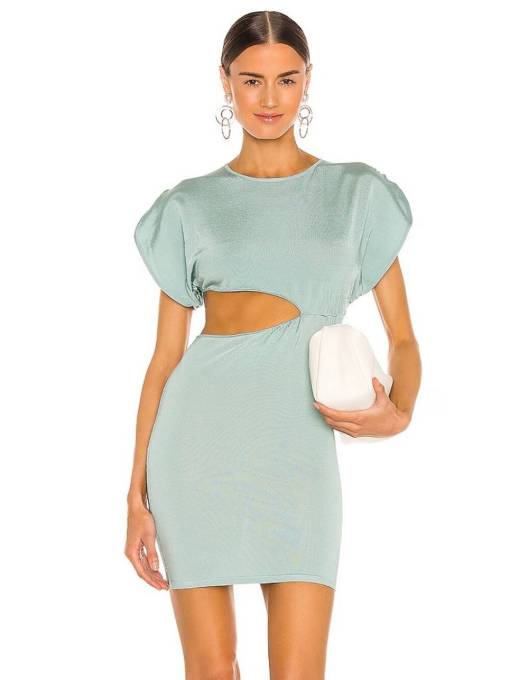 Atoir NWT Balancing Act Cutout Mini Dress in Lagoon size 6/Medium